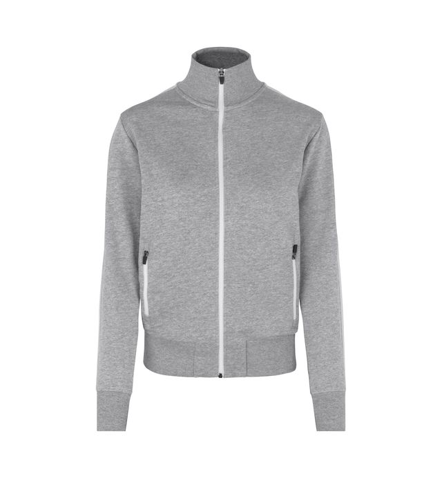 Sweat-Cardigan | Kontrast | Damen